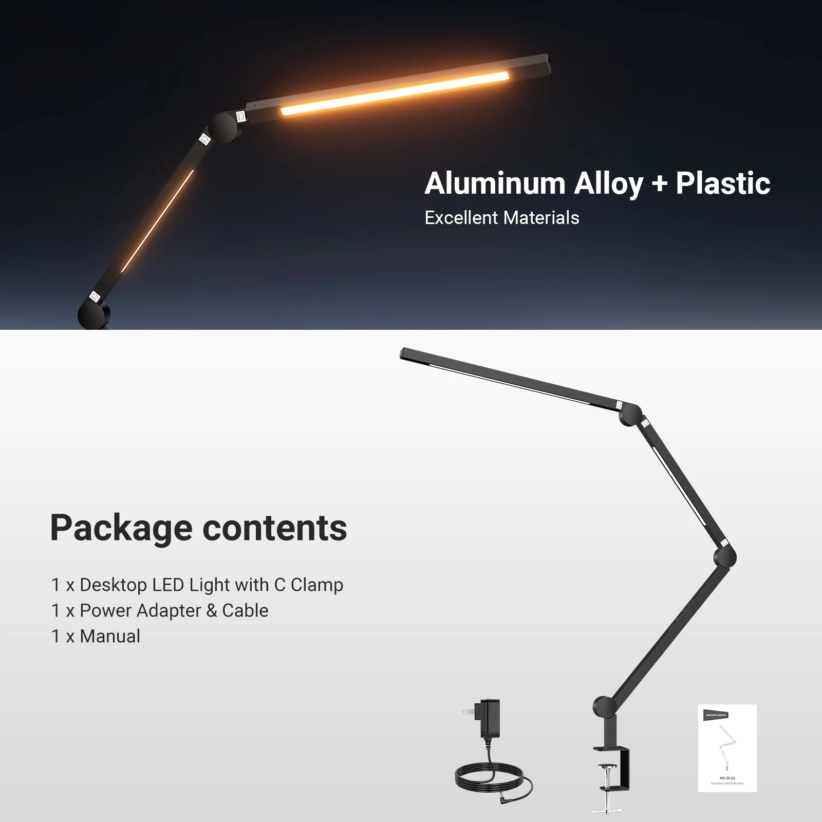 NEEWER BASICS ME-DL02 12W Clip On LED Lamp - Image 9