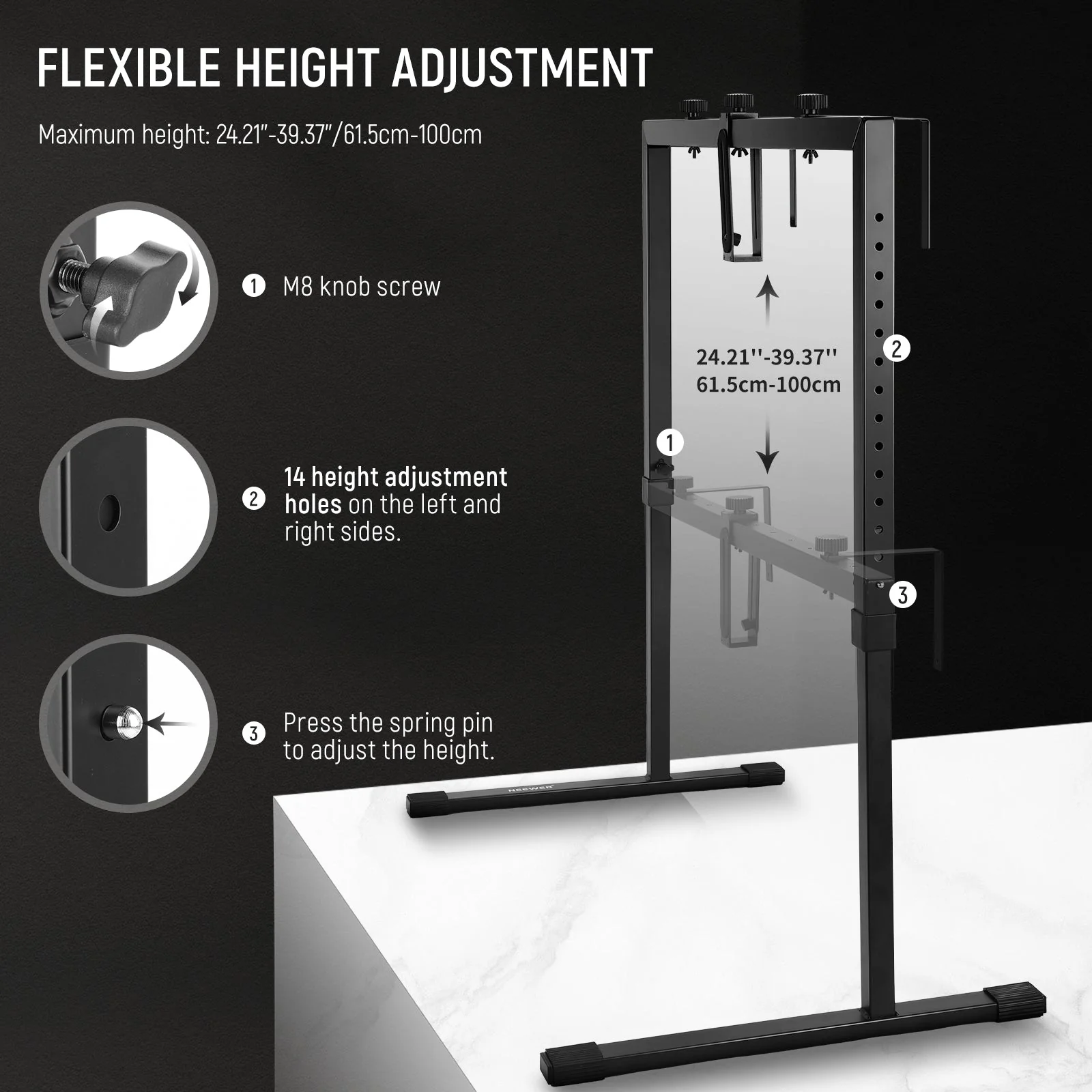 NEEWER ST100 Overhead Camera Mount Rig - Image 7